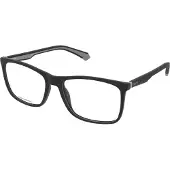 Polaroid Lunettes de vue - - PLD D477 - Noir/Black grey - Monture polyamide - Homme 56/17/145