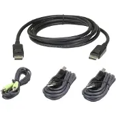 Aten - Tastatur- / Video- / Maus- (KVM-) Kabelkit (2L-7D02UDPX4)