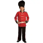 MOM Guard Kids Costume English Rouge 5-6 Years Enfants