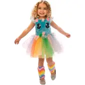 MOM Déguisement Fille Licorne Petits Yeux