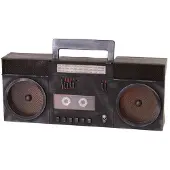 MOM Radiocassette Ghost With Light And Sound Marron
