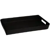 TECHSALES Plateau Mélamine 45x30cm Col. Noir 'cuisine Noir
