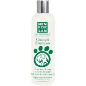 Menforsan Shampooing Naturel Avec Protéine De Soie/Huile D'argan Pour Chien 300 Ml