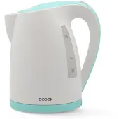 DCOOK Wasserkocher Dcook Gallery 1,7 L Weiss Kunststoff