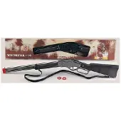Cpa Toy Fusil 8 Coups Argent