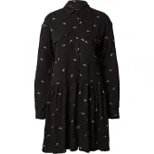 Pepe Jeans Paola Long Sleeve Dress Marron XS Femme