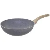 Secret De Gourmet 76547 28 Cm Wok Pan Gris
