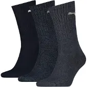 Puma Chaussettes de sport bleu marine / bleu nuit / gris chiné