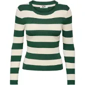 JDY Pull-over 'JDYPlum' crème / vert