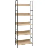 vidaXL Bibliothèque à 5 niveaux chêne 60x27,6x158,5 cm bois ingénierie