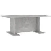vidaXL Table basse gris béton 103,5x60x40 cm Bois composite