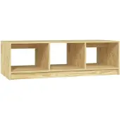 vidaXL Table basse 110x50x34 cm pin massif