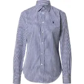Ralph Lauren Chemisier bleu foncé / blanc