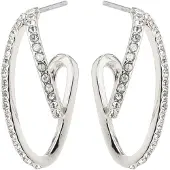 Pilgrim Boucles d'oreilles 'ETTY' argent
