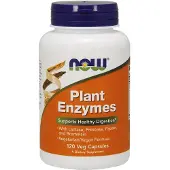 Now Plant Enzymes 120 Veg Capsules