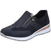 Rieker 54474-14 - Slipper Bleu Couleur : bleu, Taille : 39,