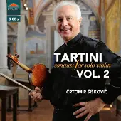 OUTHERE Crtomir Siskovic - Sonatas For Solo Violin 2 [Compact Discs] 3 Pack