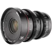 Meike MK 35mm T2.2 Fuji X Mount, Objectif, Noir