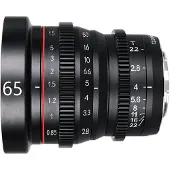 Meike 65 mm T/2.2 SE (Sony E, APS-C / DX), Objectif, Noir