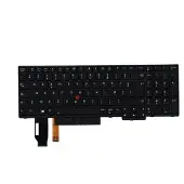 Lenovo 01YP691 Clavier, Pièce de rechange pour ordinateur portable, Noir