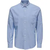 Only & Sons Chemise 'Alvaro' bleu fumé