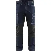 Blakläder Pantalon de service, bleu marine / noir, taille de confection 26 (26)