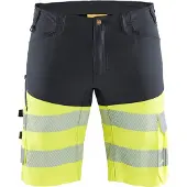 Blakläder Short haute-visibilité +stretch Gris moyen/Jaune fluo 154118119633 -