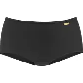 LASCANA Bas de bikini or / noir