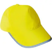 Korntex Unisexe, Casquette, Casquette Hi-Vis Basic, Jaune, (Taille unique)
