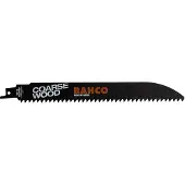 Bahco Lame de scie sabre, pour le bois, 300 mm, 5 ZpZ, HSL, pack de 2