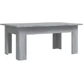 vidaXL Table basse Gris Sonoma 100x60x42 cm Bois composite