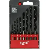 Milwaukee Coffret de 8 mèches à bois 3 pointes DIN 7487 E - 4932352466