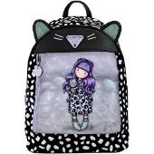 Santoro London Mini Gorjuss Smitten Kitten Backpack Noir Enfants