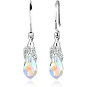 Elli Boucles d'oreilles 'Tropfen' argent