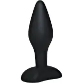Black Velvets - plug anal - petite taille - silicone noir