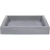 Bia Housse en coton pour panier pour chien Bed, gris