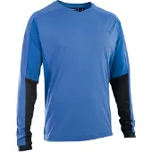 iON Traze Amp Aft Long Sleeve Jersey Bleu S Homme