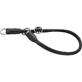 Hunter Collier de dressage Round & Soft Noir M (M, Chien, Général, Promenade)