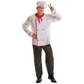MOM Chef Man Costume Blanc S Enfants