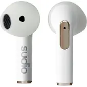 Sudio Écouteurs intra-auriculaires N2 True Wireless Blanc
