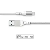 Câble Renforcé USB A / Lightning 2.4A 1.