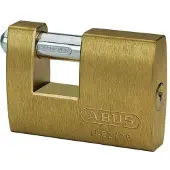 ABUS 11575 Cadenas monobloc pour volets avec système de clé unique 8512