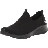 SKECHERS Femme Ultra Flex 3.0-Soft Classics Basket, Noir, 41 EU