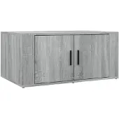 vidaXL Table basse Gris Sonoma 80x50x36 cm Bois composite