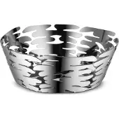 Alessi Barket Bm10/18 - Centre De Table Design Avec Décorations Ajourée, Acier Inox 18/10, 18 Cm