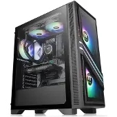 Thermaltake Versa T35 TG RGB - MDT - ATX - panneau latéral avec fenêtre (verre trempé)