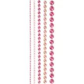 Creativ Company Halve Plakparels Roze 2-8mm, 140pcs.