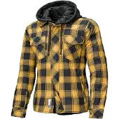 Held Lumberjack II, chemise/veste textile ,Noir/Vert ,M