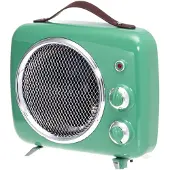Bellus Chauffage ventilateur Retro vert 2000W