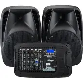 Laney AH2500D système sono portable avec Bluetooth - 2x 500 W - 6 canaux